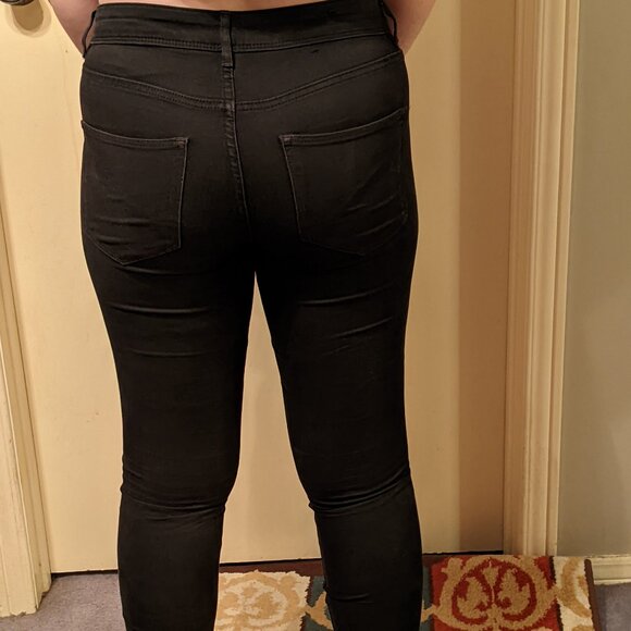 NWOT Black Jeggings - Picture 2 of 4